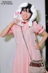 animal_ears ayanon bunny_ears cosplay dress inaba_tewi stuffed_animal touhou rating:Safe score:0 user:nil!