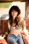 bikini_top cleavage jacket jeans just_the_way_you_are onoue_ayaka open_clothes swimsuit rating:Safe score:1 user:nil!