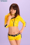 choker croptop jacket kashiwagi_misato pantyhose race_queen shorts rating:Safe score:1 user:nil!