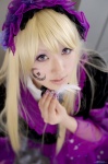 blonde_hair cosplay dress hairband lace ruffles saya sound_horizon violette rating:Safe score:0 user:nil!