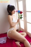 bikini flower hashimoto_yuzuki ponytail side-tie_bikini swimsuit rating:Safe score:0 user:nil!