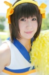 cheerleader_uniform cosplay hairband hair_ribbons pom_poms suzumiya_haruhi suzumiya_haruhi_no_yuuutsu tank_top wakame rating:Safe score:0 user:nil!