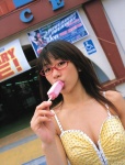 camisole glasses popsicle tokito_ami rating:Safe score:0 user:nil!