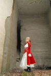 blonde_hair boots braid cosplay dress fate/series fate/stay_night kamui_arisa red_moon saber rating:Safe score:0 user:nil!