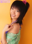 bikini_top blouse cleavage murakami_airi open_clothes ponytail see-through swimsuit rating:Safe score:0 user:nil!