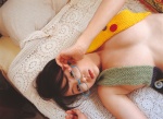aoshima_akina bed cleavage glasses scarf topless rating:Questionable score:0 user:nil!