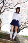 bookbag kneesocks niimi_nanako pleated_skirt sailor_uniform school_uniform skirt rating:Safe score:0 user:nil!