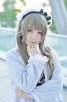 beret blonde_hair blouse cosplay jacket no-rin suzuki_akari vest yukako rating:Safe score:0 user:nil!