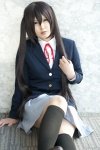 blazer blouse cosplay kneesocks k-on! nakano_azusa narihara_riku pleated_skirt school_uniform skirt rating:Safe score:1 user:nil!