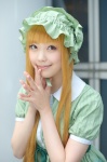 blouse cosplay hat kaieda_kae kiia orange_hair sekien_no_inganock rating:Safe score:0 user:nil!