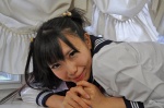 amatsuka_miyu blouse sailor_uniform scarf school_uniform twintails rating:Safe score:0 user:pixymisa