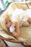 blonde_hair dress gloves nakko pantyhose white_legwear rating:Safe score:4 user:nil!