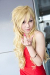 blonde_hair cosplay dress kanzaki_manami panty_(psg) panty_&_stocking_with_garterbelt rating:Safe score:0 user:pixymisa