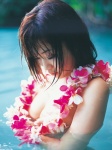 cleavage healing_smile kudo_risa lei ocean wet rating:Safe score:1 user:nil!