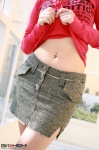 girlz_high midriff miniskirt shirt_lift skirt takaishi_miyu tshirt rating:Safe score:0 user:nil!