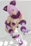animal_ears bikini bow_tie cat_ears cleavage cosplay dangerous_beast do_sukebe_reisou elbow_gloves fate/grand_order gloves mash_kyrielight mike muffler pink_hair swimsuit tail thighhighs rating:Safe score:0 user:nil!
