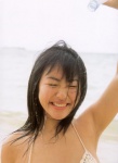 beach bikini_top himitsu isoyama_sayaka ocean swimsuit waterbottle wet rating:Safe score:0 user:nil!