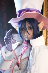 ao_no_exorcist cosplay gloves hat jacket kim_tai_sik mephisto_feles pantyhose purple_hair shorts tasha rating:Safe score:0 user:DarkSSA