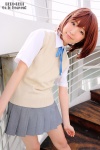 blouse cosplay hirasawa_yui k-on! natsuki_(iii) pleated_skirt school_uniform skirt sweater_vest rating:Safe score:1 user:nil!