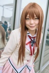 blazer blouse cosplay crucifix namada pleated_skirt sakuma_yumine school_uniform skirt supreme_candy rating:Safe score:0 user:nil!