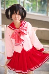 cosplay kuroneko pleated_skirt sailor_uniform school_uniform skirt skirt_lift to_heart to_heart_2 twintails yuzuhara_konomi rating:Safe score:1 user:nil!