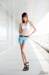 choi_byeol-i halter_top high_heels shorts watch rating:Safe score:0 user:mock