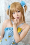 blonde_hair cosplay dress kirarin_revolution tsukikoka_mayuki tsukishima_kiran twintails rating:Safe score:0 user:nil!
