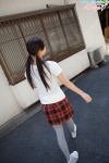 grey_legwear nishihama_fuuka pleated_skirt skirt thighhighs tshirt twintails rating:Safe score:0 user:nil!