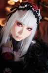 cosplay dress hairband houtou_singi rozen_maiden suigintou white_hair wings rating:Safe score:0 user:nil!