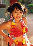 bikini_top cleavage hair_buns misaki_ayame polka_dots swimsuit ys_web_041 rating:Safe score:0 user:nil!