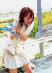 blouse gakuen ichikawa_yui miniskirt skirt water_gun rating:Safe score:0 user:nil!