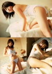 bed bra camisole hirata_yuka panties shirt_lift rating:Safe score:1 user:nil!