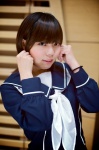 anegasaki_nene cosplay love_plus machako sailor_uniform scarf school_uniform rating:Safe score:0 user:pixymisa