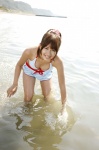 beach bikini_top cleavage hello_project_digital_books_82 ocean okai_chisato ponytail shorts swimsuit wet rating:Safe score:0 user:nil!