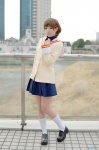 ahoge blazer clannad cosplay furukawa_nagisa ibara kneesocks pantyhose pleated_skirt school_uniform skirt turtleneck rating:Safe score:0 user:nil!