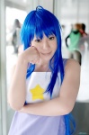 aiba_ai blue_hair cheerleader cosplay dress izumi_konata lucky_star rating:Safe score:0 user:nil!