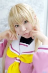 blonde_hair cosplay hayate_no_gotoku! ibara sailor_uniform sanzenin_nagi school_uniform twintails rating:Safe score:0 user:nil!
