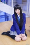 akiyama_mio blazer blouse cosplay gumi_(cosplayer) kneesocks k-on! pleated_skirt school_uniform skirt rating:Safe score:0 user:nil!