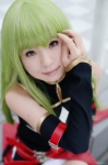 cc code_geass cosplay detached_sleeves dress green_hair pantyhose shirayuki_himeno shorts thighhighs rating:Safe score:0 user:nil!