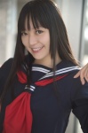 cosplay ichigo_100 sailor_uniform school_uniform shiki toujou_aya rating:Safe score:0 user:nil!