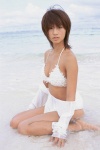 beach bikini cleavage ocean side-tie_bikini sweater swimsuit wet yasuda_misako ys_web_10 rating:Safe score:0 user:nil!