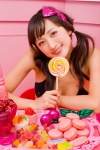 bikini_top cleavage hairband komatsu_ayaka lollipop swimsuit twintails wanibooks_64 rating:Safe score:0 user:nil!