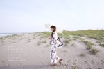 beach iriyama_noriko ocean ponytail umbrella yukata rating:Safe score:0 user:nil!