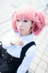 blouse cosplay inu_boku_secret_service jumper kei_shun pink_hair roromiya_karuta school_uniform twintails rating:Safe score:0 user:nil!