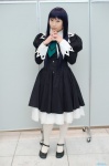 blue_hair cosplay dress hazuki_minami pantyhose school_uniform strawberry_panic! suzumi_tamao tie rating:Safe score:0 user:nil!