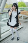 apron cosplay dress hairband k-on! maid maid_uniform maika nakano_azusa thighhighs twintails zettai_ryouiki rating:Safe score:4 user:nil!