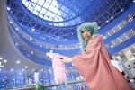 aqua_hair blouse cosplay hatsune_miku military_uniform nakko twintails vocaloid rating:Safe score:0 user:pixymisa