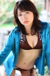 bikini blouse cleavage ishihara_atsumi open_clothes side-tie_bikini swimsuit rating:Safe score:0 user:nil!