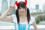 alice_(wonderland) cosplay dress horns katou_mari necklace original twintails rating:Safe score:0 user:pixymisa
