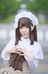 apron blouse cosplay dress hairband kishida_mel_(style) maid maid_uniform myumyu original rating:Safe score:0 user:nil!
